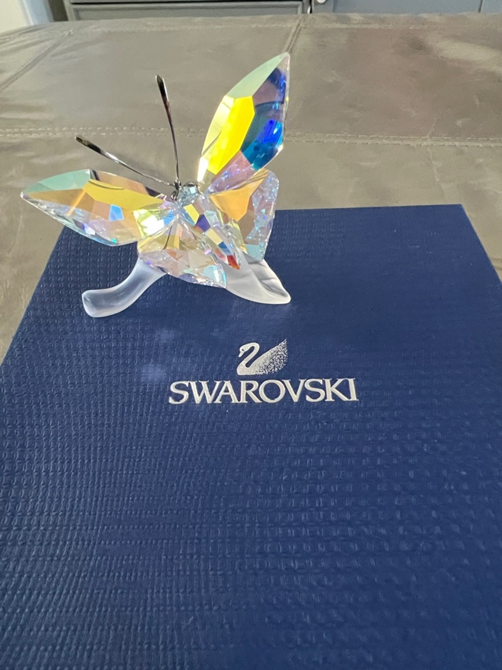 Swarovski Crystal Butterfly - Iridescent Multicolor